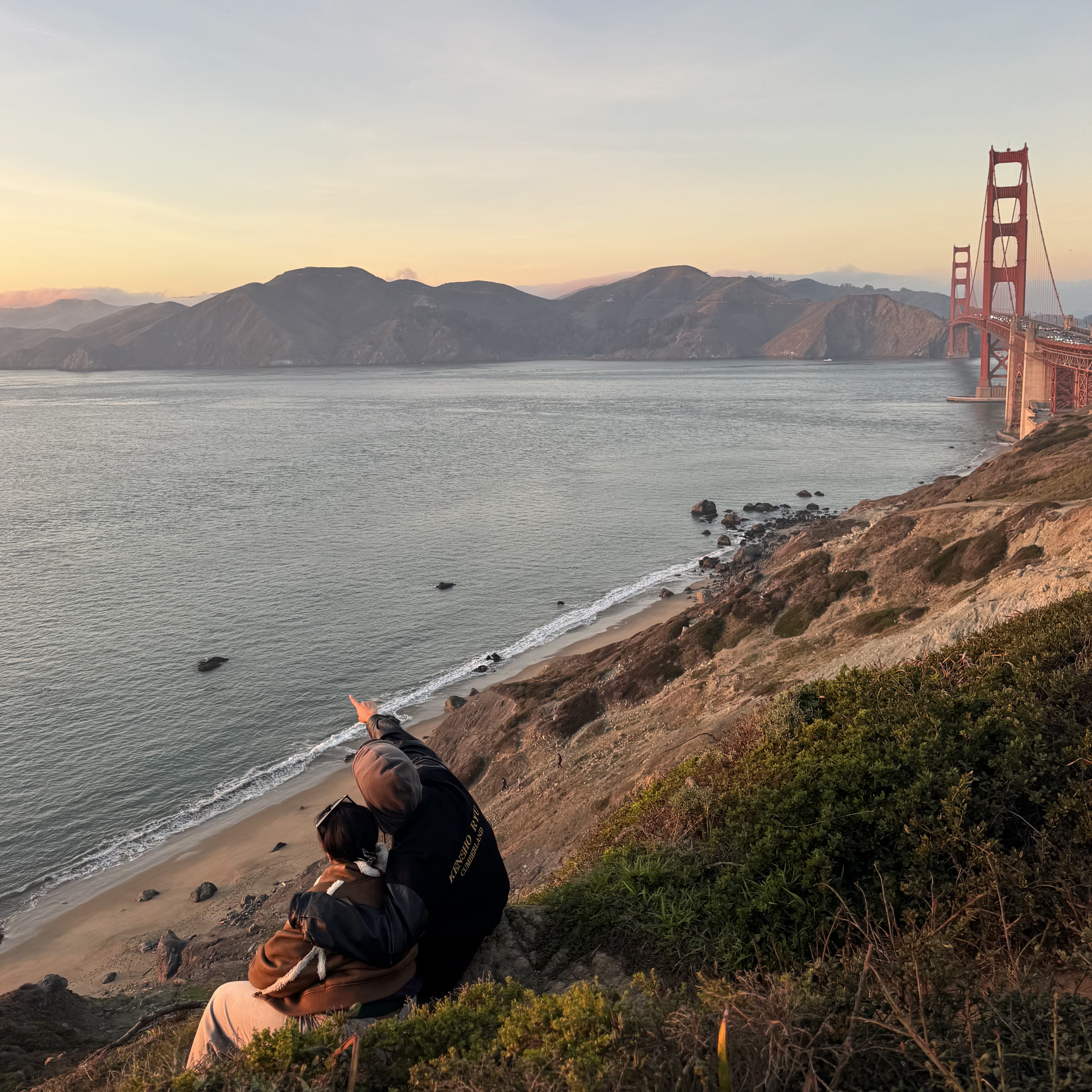 Golden Gate Bridge sunset